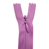 All Purpose, Plastic Invisible Zippers -18", Purple Shade