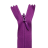 All Purpose, Plastic Invisible Zippers -18", Purple Shade