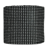 Rhinestone Mesh Rolls: 9 Colors, W: 4.75 Inches, L: 10 Yards, 24 Rows