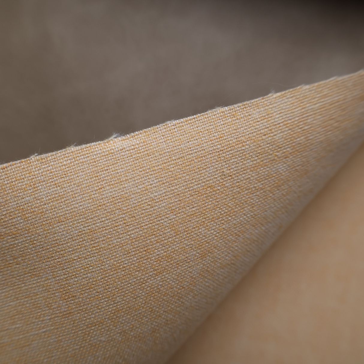 Taupe faux leather upholstery fabric (#4D05)- By the Yard