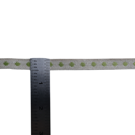 Woven Linen-Blend Decorative Trim – 3/8" Wide (12 Yards)