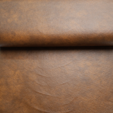 Textured Faux Leather Upholstery Fabric with Felt Backing(#2U04) By the Yard