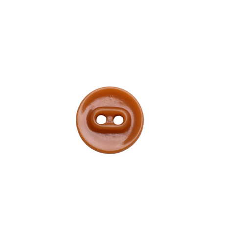 ATLAS Button : Fool's Gold, 2-Hole, 1 Size(24L), by Dozen(12 pcs)/Gross(144 pcs)