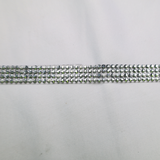 Silver Rhinestone Trim- 0.5 Inch/10YDS (#SIL20)