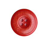 RENO Button : Red(#6611),  4-Hole, 4 Sizes, by Dozen(12 pcs)/Gross(144 pcs)