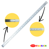Metal Rulers: Stainless Steel, Straight Edge Rulers, 6/12/18/24/36 Inches