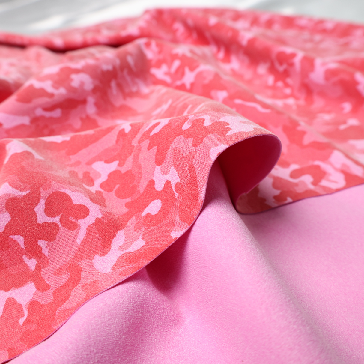 Printed Suede Scuba Double Knit Fabric/4 colors Camo Collection - By the Yard