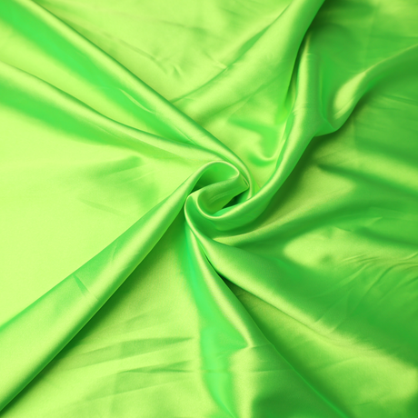 Stretch Charmeuse Silky Satin Fabric, 14 Colors - By the Yard