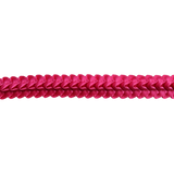 Satin Braided Trim – Hot Pink (10 Yards Roll)