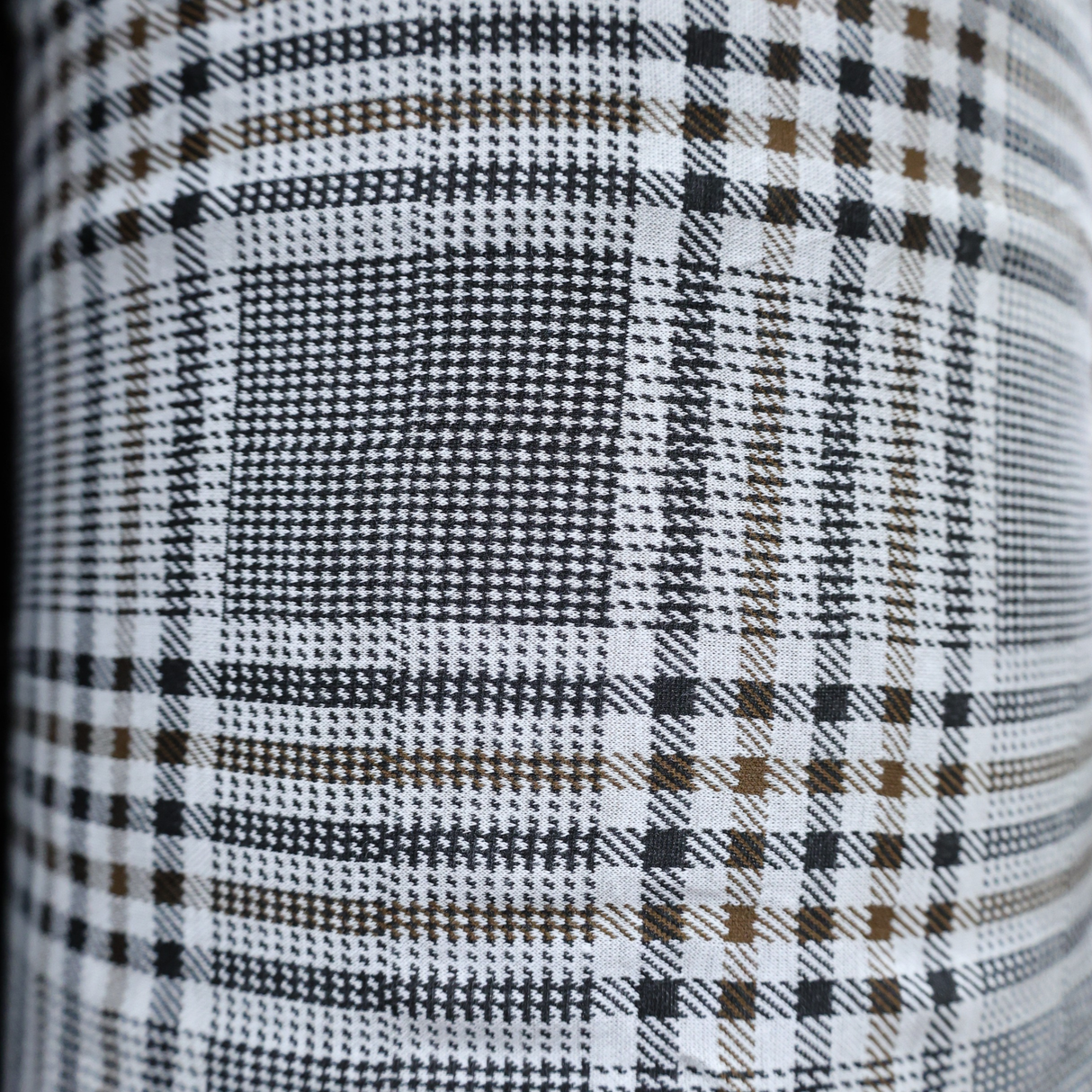 Stretch Plaid Double Knit Fabric(13 Patterns) - By the Yard