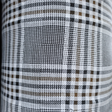 Stretch Plaid Double Knit Fabric(13 Patterns) - By the Yard