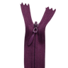 All Purpose, Plastic Invisible Zippers -18", Purple Shade