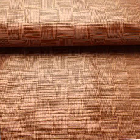 Textured Upholstery Fabric – Geometric Block Pattern, W: 54", by Yard
