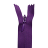 All Purpose, Plastic Invisible Zippers -18", Purple Shade
