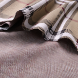 Classic Check Double Knit – Beige/Black - By the Yard