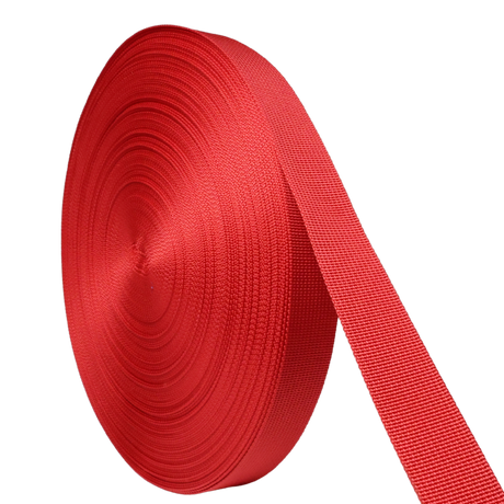 Webbing Straps: Heavy-Duty Nylon Back Strap 2", 25 Colors, 5/10/25/50 Yards