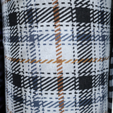 Stretch Plaid Double Knit Fabric(13 Patterns) - By the Yard