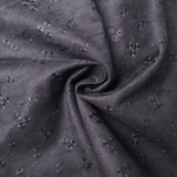 Embroidered Faux Suede Fabric – By the Yard