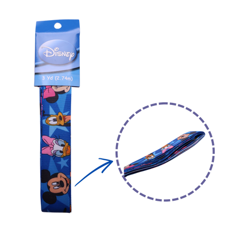 Disney Grosgrain Ribbon – 3 Yards (2.74m)