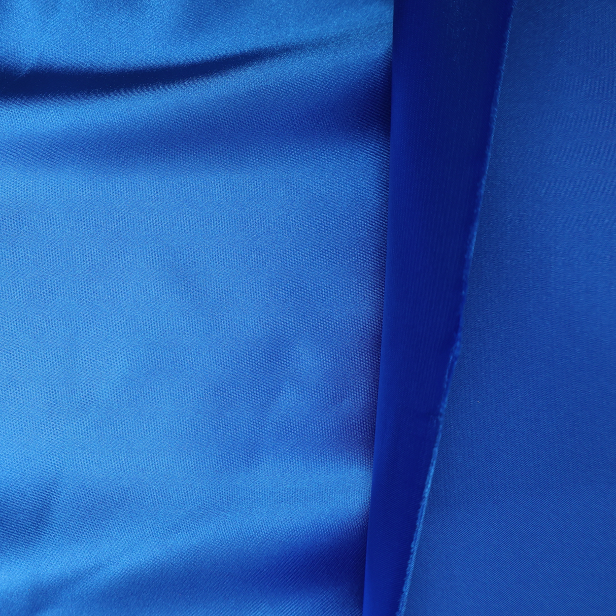 Stretch Satin Fabric(#SS02) - Blue / by Yard