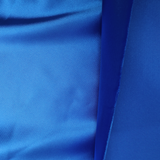 Stretch Satin Fabric(#SS02) - Blue / by Yard