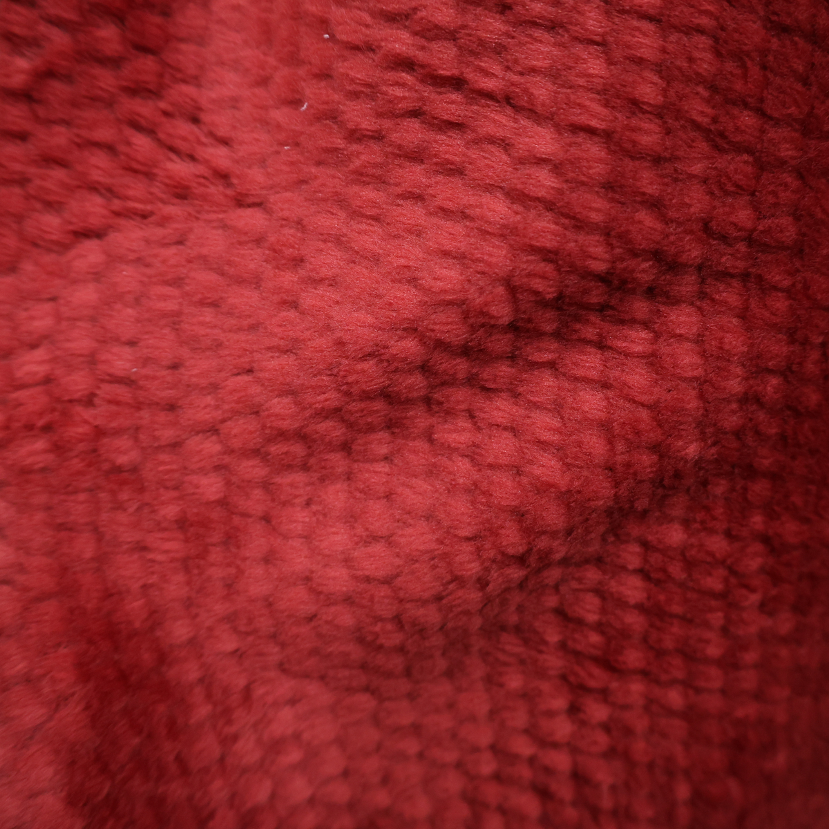 Wine Red Embossed Faux Fur Fabric – Soft Short Pile (#FF11) By the Yard