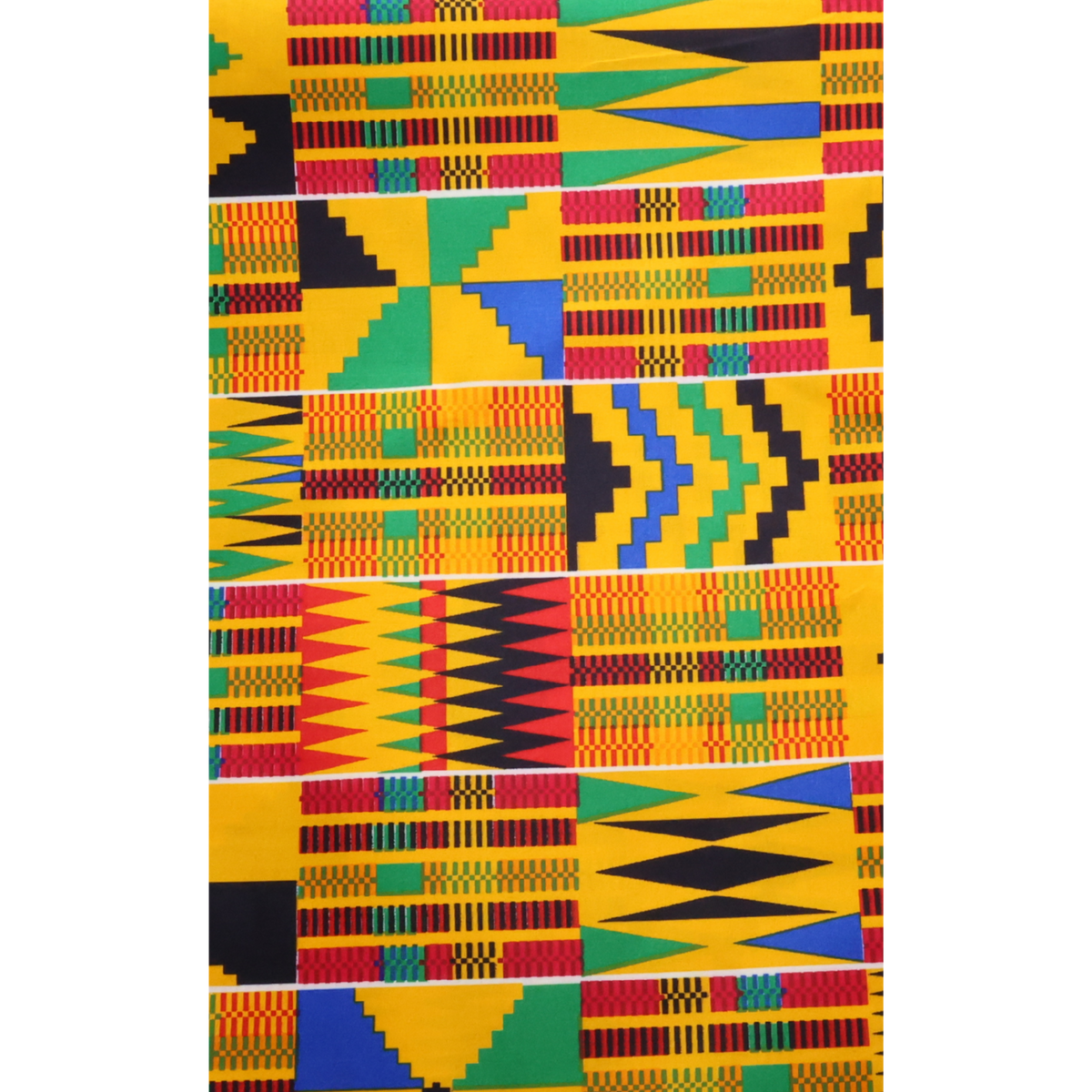 African Fabrics(6 Yard):  Ankara Tribal Print Fabric(#AFR10)