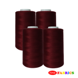 Sewing Threads: 5,000 Yards: All-Purpose: 100% Polyester: Tex24: 22 Colors(W/B, Neutral/Blue Shades): Single/Pack