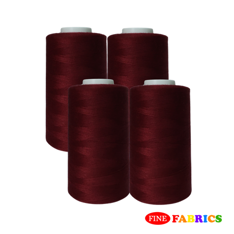 Sewing Threads: 5,000 Yards: All-Purpose: 100% Polyester: Tex24: 22 Colors(W/B, Neutral/Blue Shades): Single/Pack
