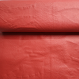 Lightweight  Red Faux Leather Upholstery Fabric (2Colors)