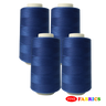 Sewing Threads: 1 Pack(4 Spools), 5000 Yds/Spool, All-Purpose, 22 Colors, Neutral/Blue Shades