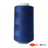 Sewing Threads: 5,000 Yards: All-Purpose: 100% Polyester: Tex24: 22 Colors(W/B, Neutral/Blue Shades): Single/Pack