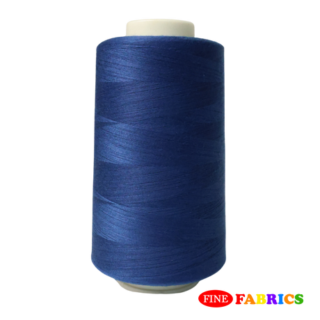 Sewing Threads: 5,000 Yards: All-Purpose: 100% Polyester: Tex24: 22 Colors(W/B, Neutral/Blue Shades): Single/Pack