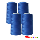 Sewing Threads: 5,000 Yards: All-Purpose: 100% Polyester: Tex24: 22 Colors(W/B, Neutral/Blue Shades): Single/Pack