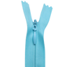 All Purpose, Plastic Invisible Zippers -18", Blue Shade