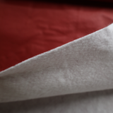 Lightweight  Red Faux Leather Upholstery Fabric (2Colors)