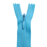 All Purpose, Plastic Invisible Zippers -18", Blue Shade