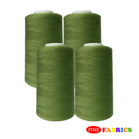 Sewing Threads: 5,000 Yards: All-Purpose: 100% Polyester: Tex24: 17 Colors(Green/Yellow Shade): Single/Pack