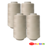 Sewing Threads: 1 Pack(4 Spools), 5000 Yds/Spool, All-Purpose, 22 Colors, Neutral/Blue Shades