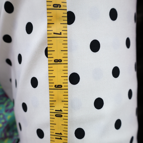 Stretch Poly Cotton Polka Dot Fabric(#CPS01) By Yard