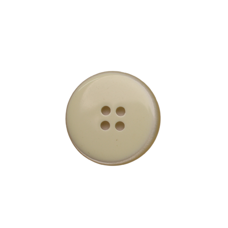 SEDAN Button: Ivory(#42), 4-Hole, 4 Sizes, by Dozen(12 pcs)/Gross(144 pcs)