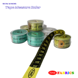 Tape Measure Ruler: Soft PVC, Plastic Case, Double Scaled(Inch/cm), 60 inches(150 cm)