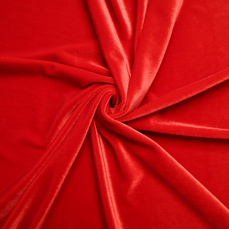 Stretch Velvet Fabric by Yard