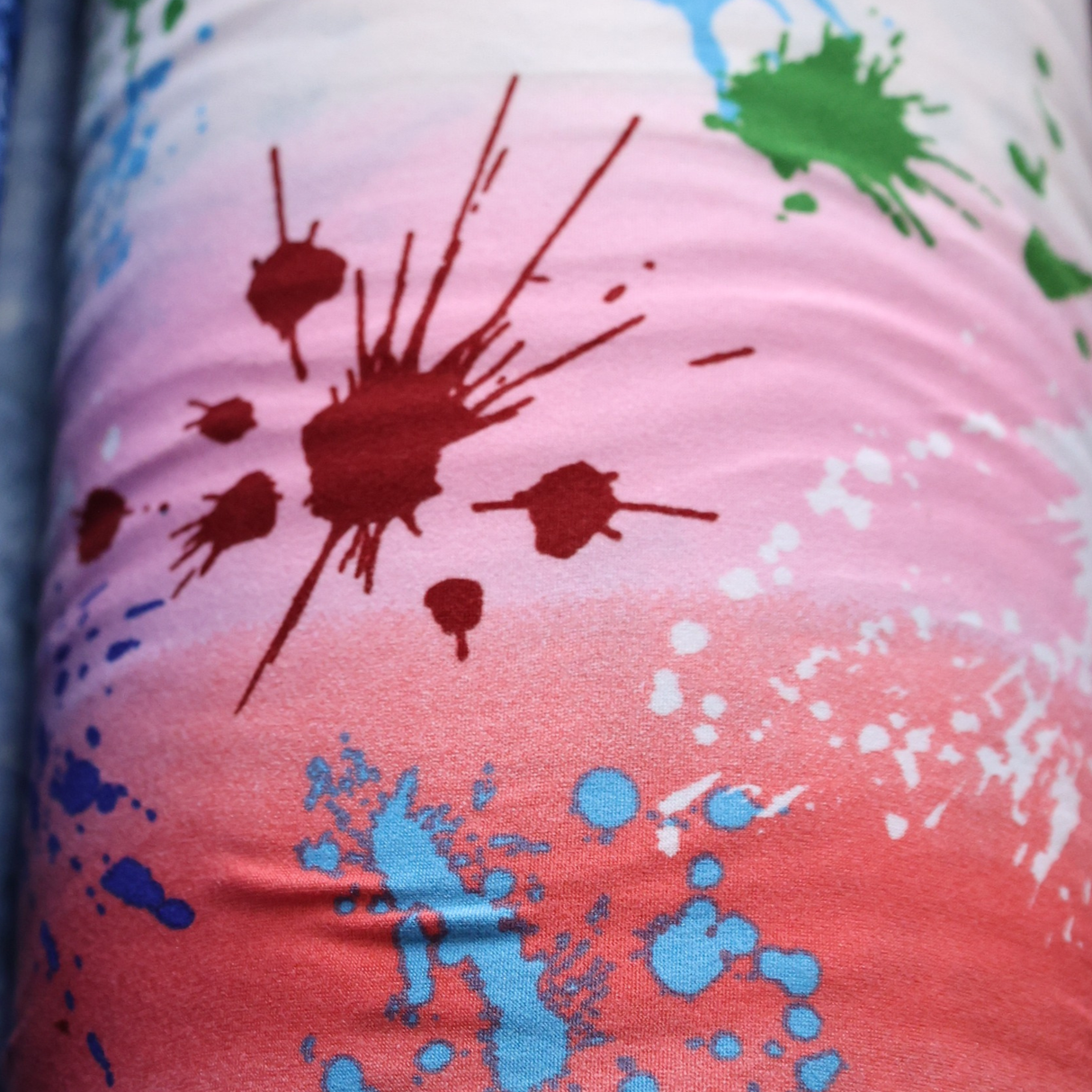 Paint Splash Stretch Jersey Fabric (3 Types) - By The Yard