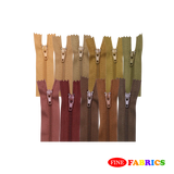 Plastic Normal Zippers: 24", Closed-End, All-Purpose, NEUTRAL Shade