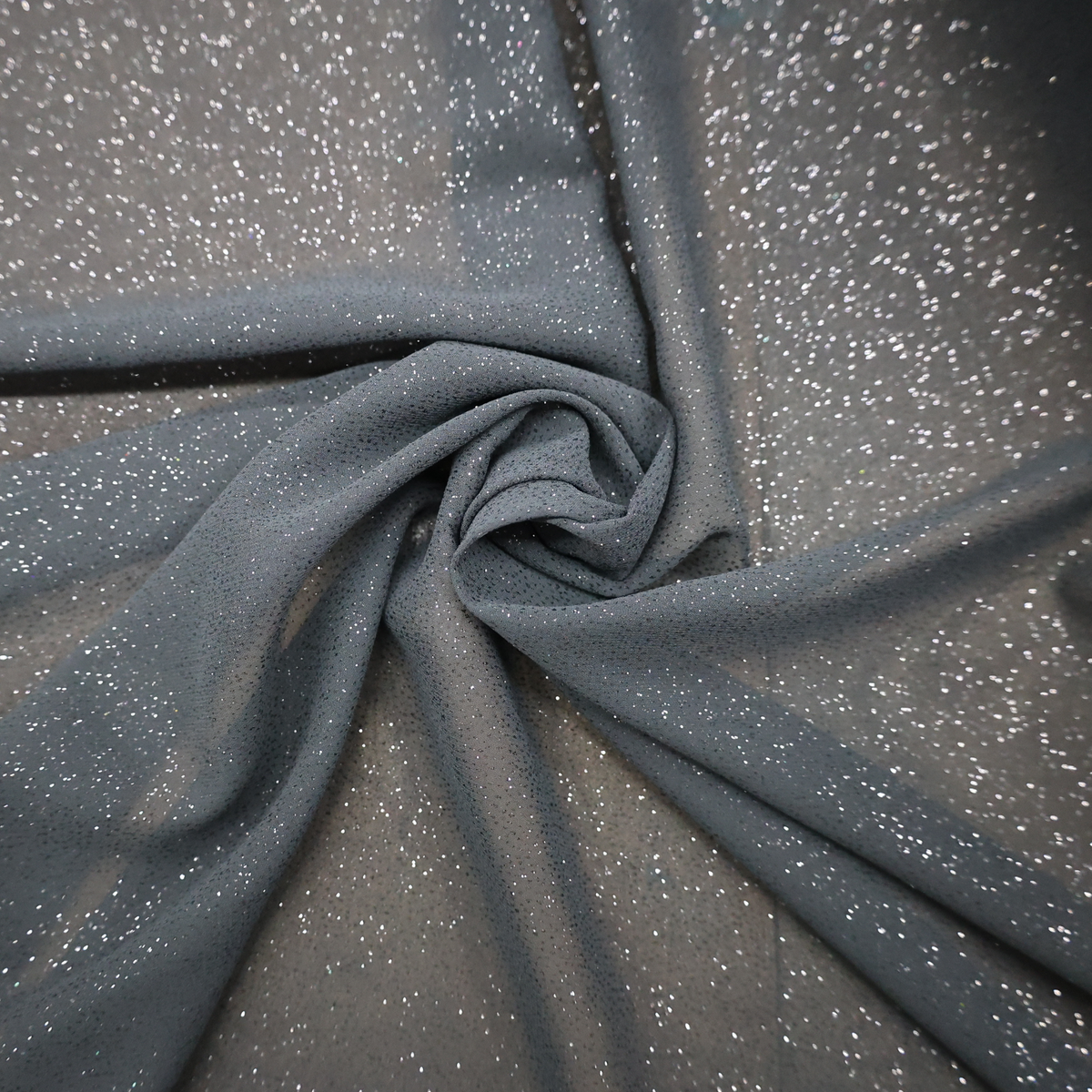 Glitter Chiffon Fabric - By the Yard