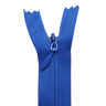 All Purpose, Plastic Invisible Zippers -18", Blue Shade