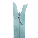 All Purpose, Plastic Invisible Zippers -18", Blue Shade