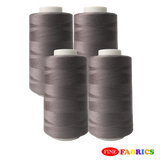 Sewing Threads: 5,000 Yards: All-Purpose: 100% Polyester: Tex24: 22 Colors(W/B, Neutral/Blue Shades): Single/Pack