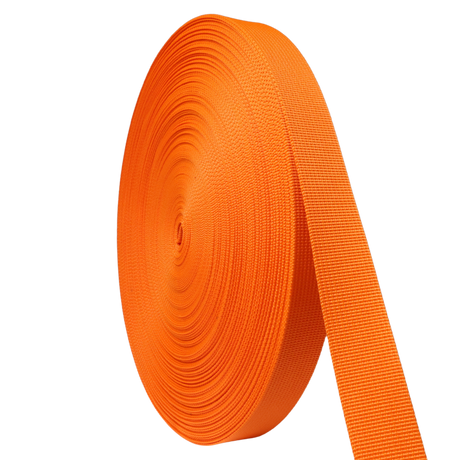 Webbing Straps: Heavy-Duty Nylon Back Strap 2", 25 Colors, 5/10/25/50 Yards